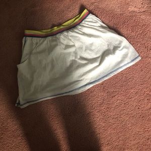 Skirt with built in shorts